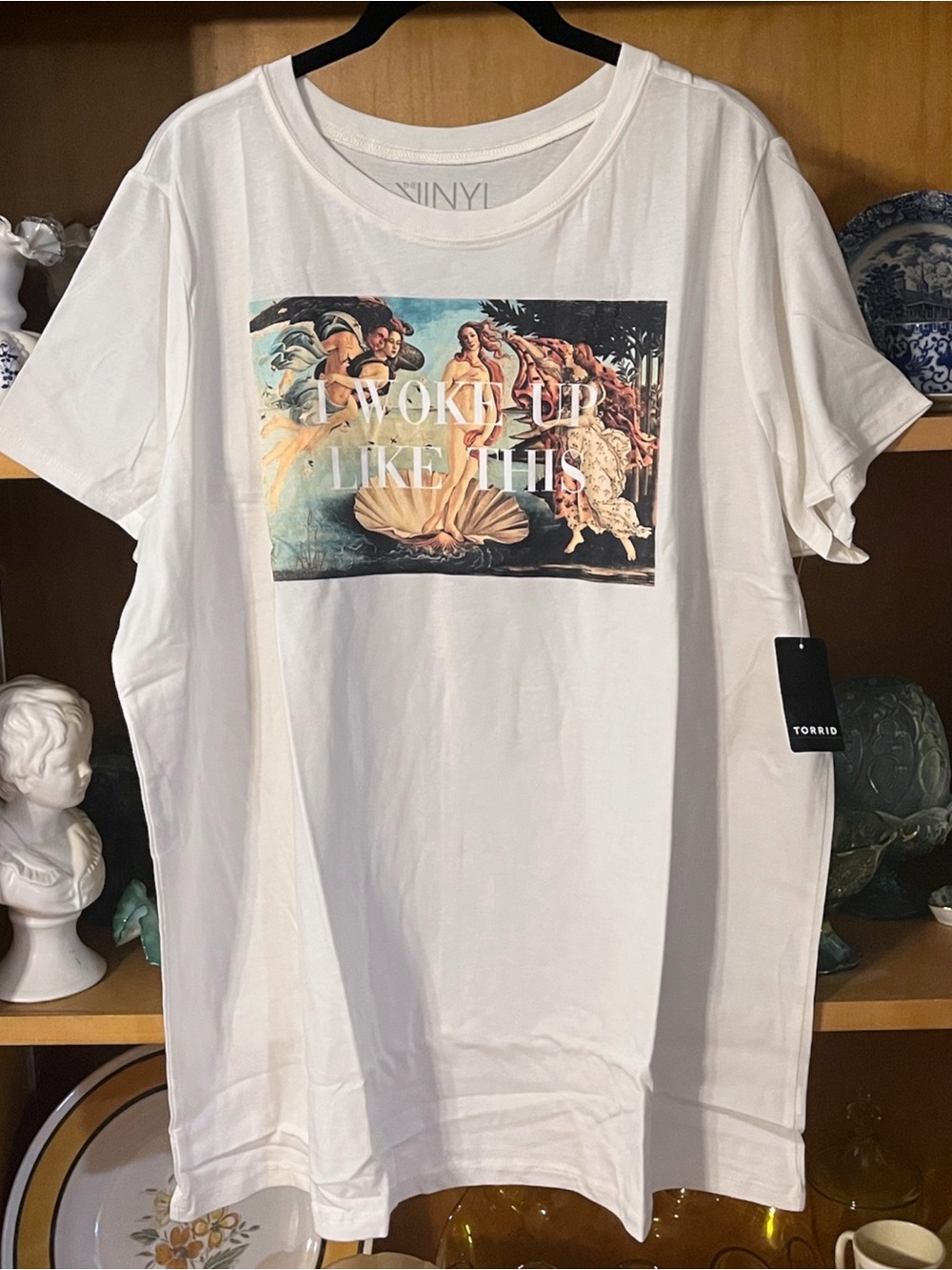Torrid Birth Of Venus Classic Fit Cotton Crew Tee Size 1